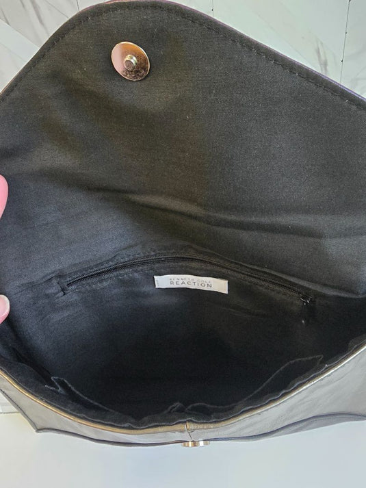 Kenneth Cole Vintage Leather Envelope Clutch Purse
