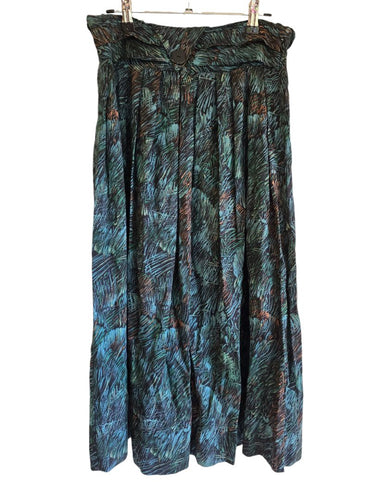 Lavande Vintage Cotton Skirt, Medium