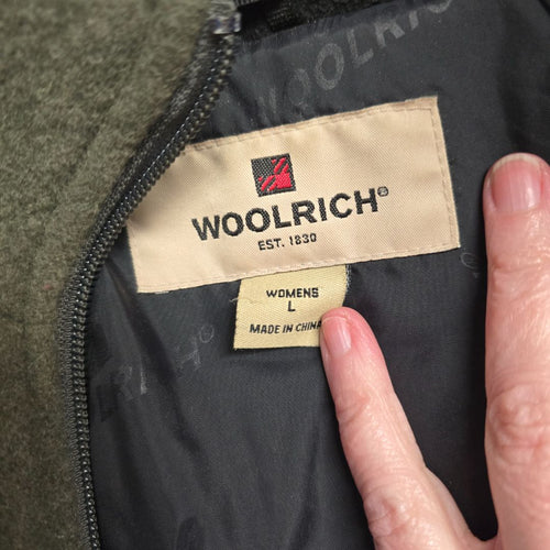 Woolrich Wool Gentry Bomber Jacket, Large