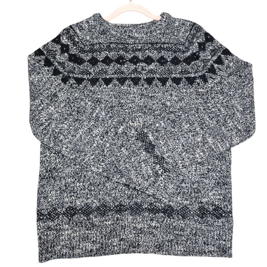 J. Crew Wool Fair Isle Sweater, Medium
