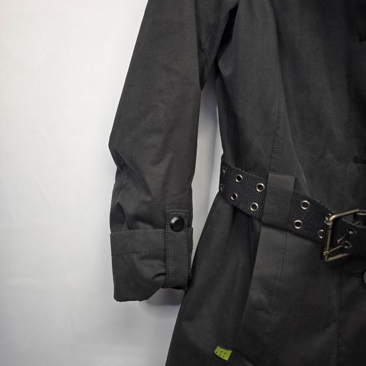 Soia & Kyo Short Trench w/ Hoodie Insert, XXS