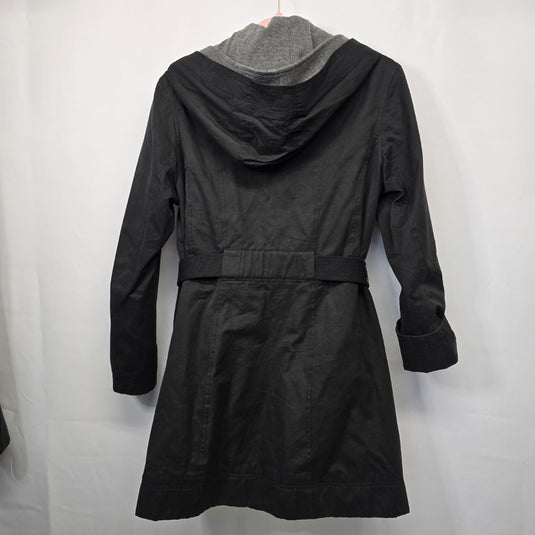 Soia & Kyo Short Trench w/ Hoodie Insert, XXS