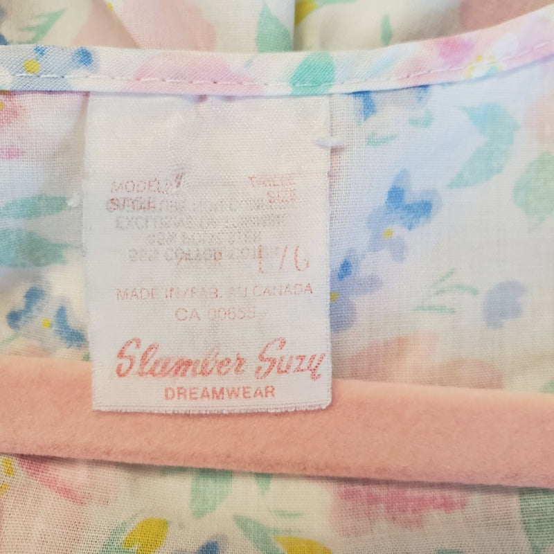 Load image into Gallery viewer, Slumber Suzy Vintage Cotton Nightie, sz Large
