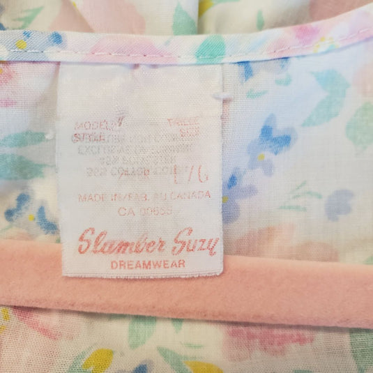 Slumber Suzy Vintage Cotton Nightie, sz Large