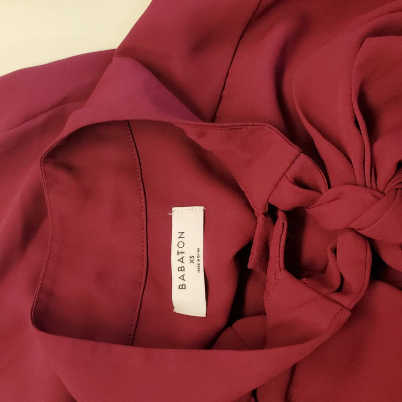 Load image into Gallery viewer, Aritzia Babaton Piero Bow Blouse, XS
