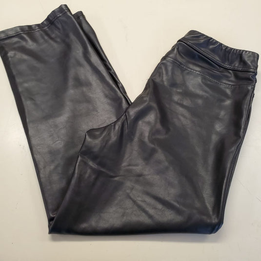 Laundry Faux Leather Pants, Medium