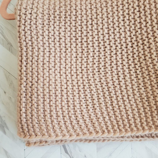 Blush Knit Infinity Scarf