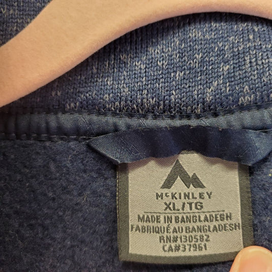 McKinley Full Zip Sweater Coat, XL