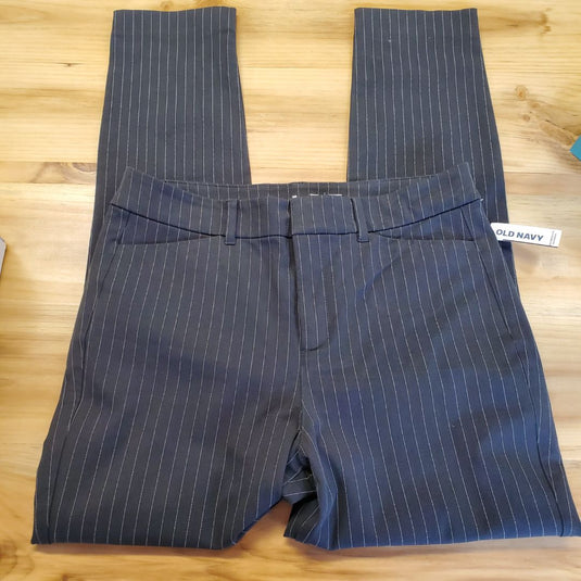Old Navy Pinstripe High Rise Pixie, 10