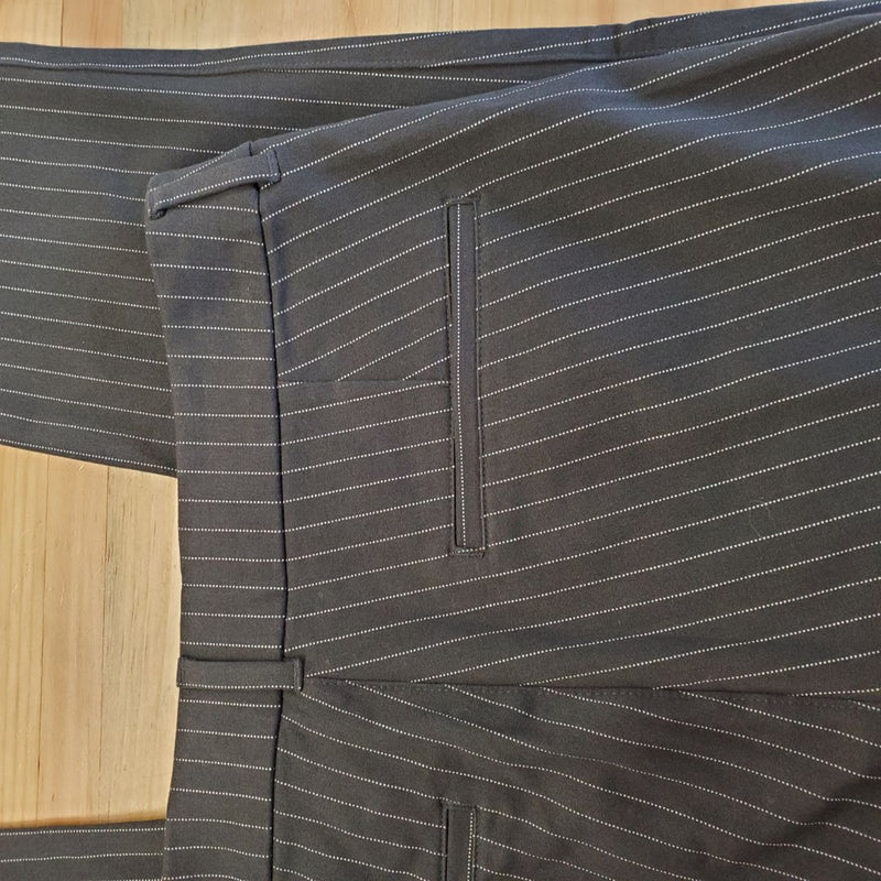 Load image into Gallery viewer, Old Navy Pinstripe High Rise Pixie, 10
