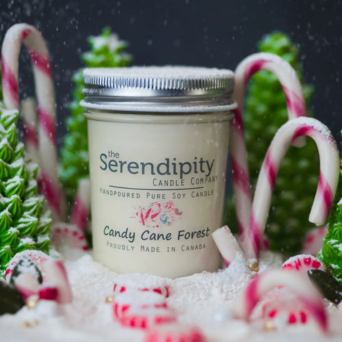 Serendipity Candles Candy Cane Forest, 8oz