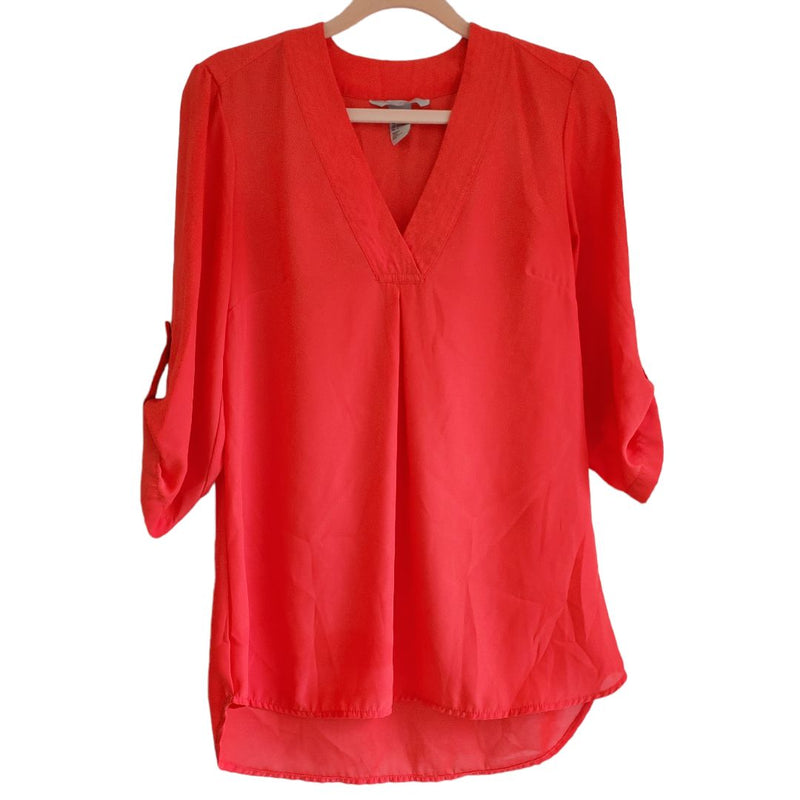 Load image into Gallery viewer, Orange Blouse, Sz 4

