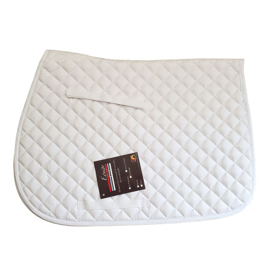 Equipe White All Purpose Saddle Pads
