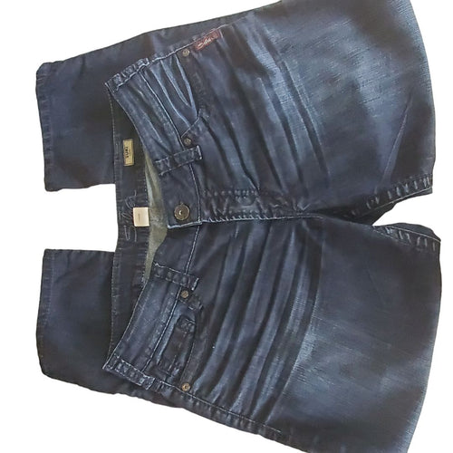 Silver Suki Capri, Sz 31