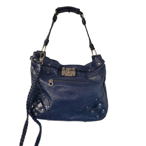 Vintage Hobo Juicy Couture Rare Blurple Patent Leather Purse