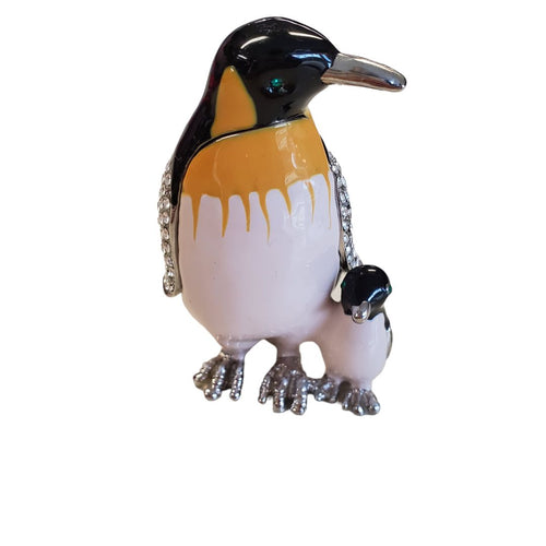 Ciel Enamel Penguin Tricket Box