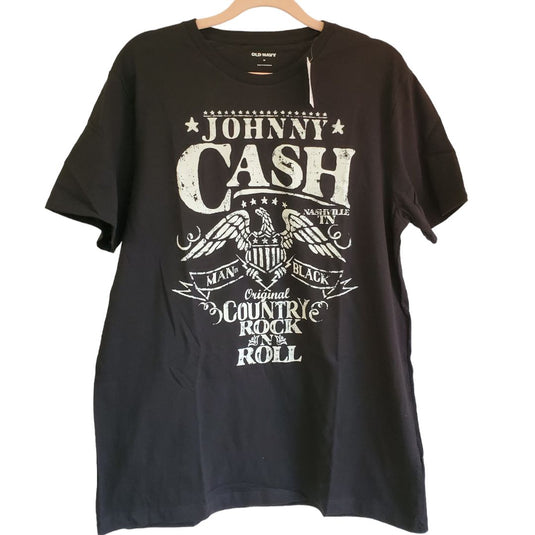 New Johnny Cash Graphic Tee, Medium