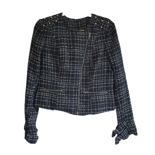 Willow & Clay Edgy Boucle Blazer, Medium