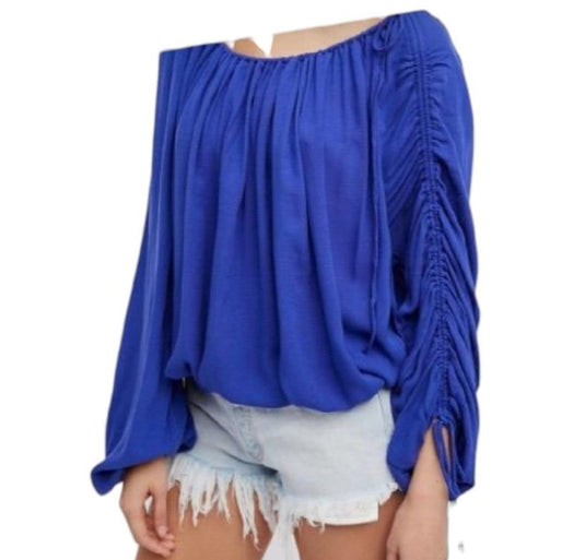 Free People Oversize Cinched Top, XS