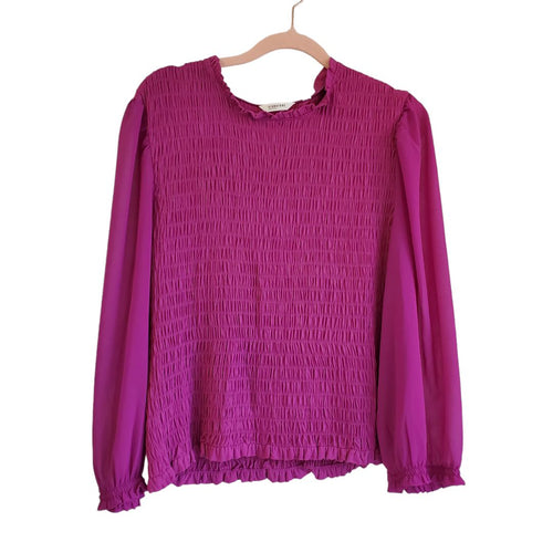Signature for Reitmans Shirred w/Sheer Sleeves, XL