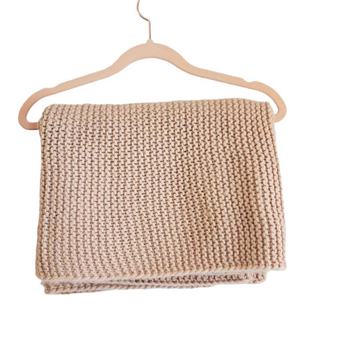 Blush Knit Infinity Scarf