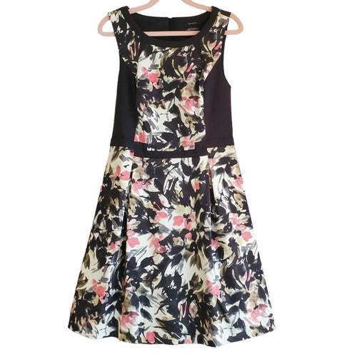 RW & CO Fit & Flare Floral Cocktail Dress, 8