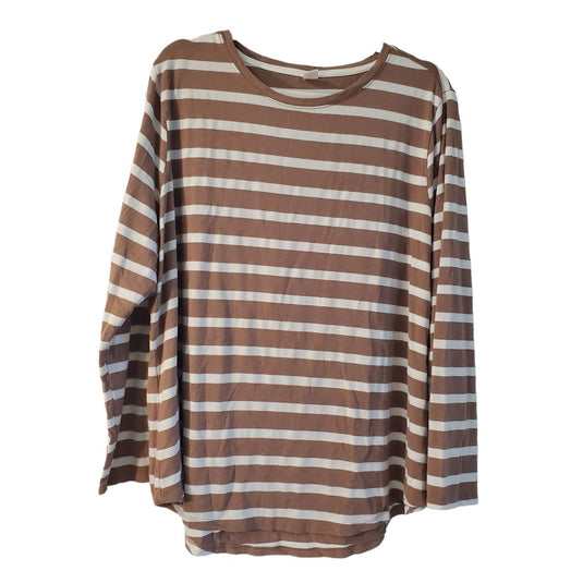 Old Navy Striped Long Sleeve Tee, 2XL