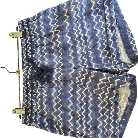Old Navy Linen Chevron Shorts, XS