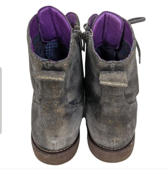 Bionica Leather Flex Taupe Gold Mettalic, 7.5