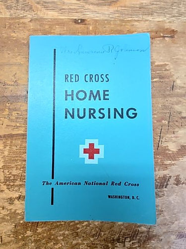 AMerican National Red Cross Red Cross Home Nursing