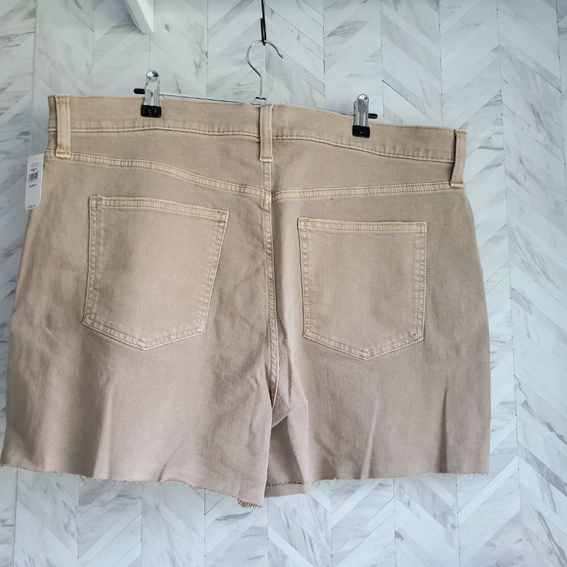 Load image into Gallery viewer, Gap 4&quot; High Rise Denim Shorts, Sz 20
