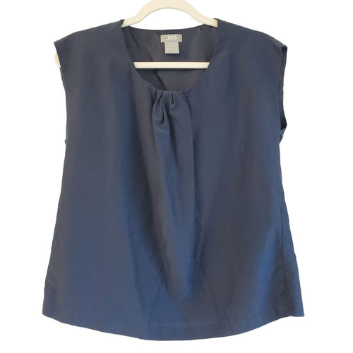 Sleeveless Silk Top, Sz Medium