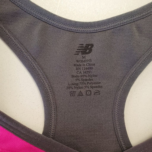 New Balance Bra, Sz Medium Pink