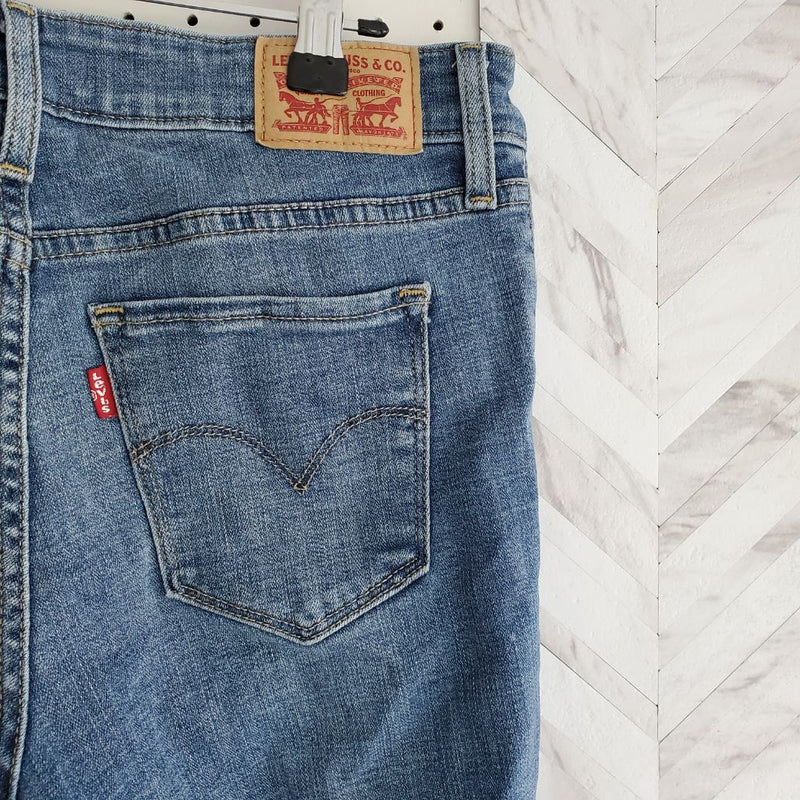Load image into Gallery viewer, Levi&#39;s Lightwash Skinny, Sz 28
