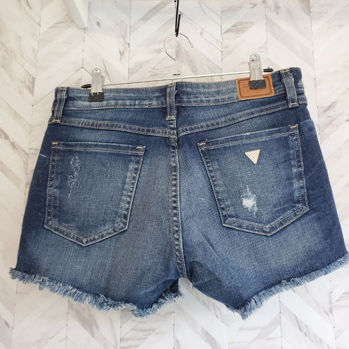 Guess *NEW Denim Cut Offs, Sz 28