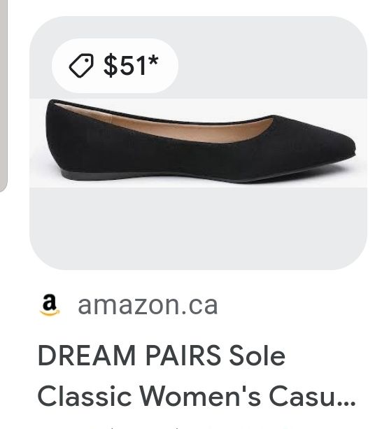 Load image into Gallery viewer, Dream Pairs *NEW Black Ballet Flat, Sz 7.5
