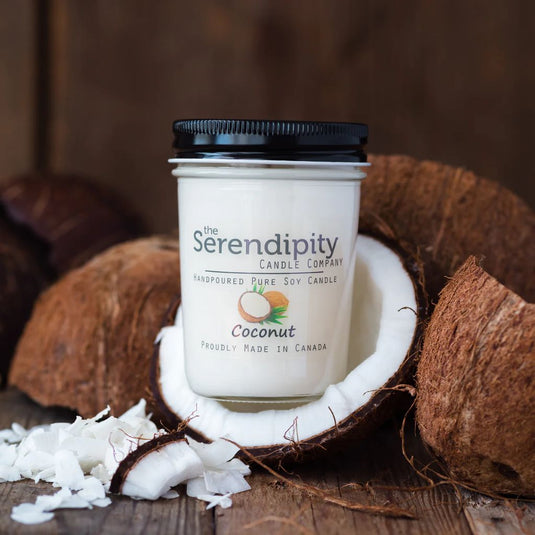 Serendipity Candles Coconut, 8oz Tumbler