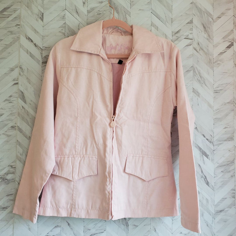 Load image into Gallery viewer, Outback Pink Zip Jacket, Sz XS
