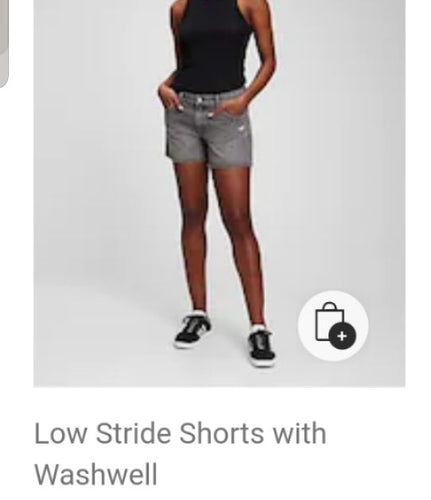 Gap *NEW Low Stride Shorts, Sz 14