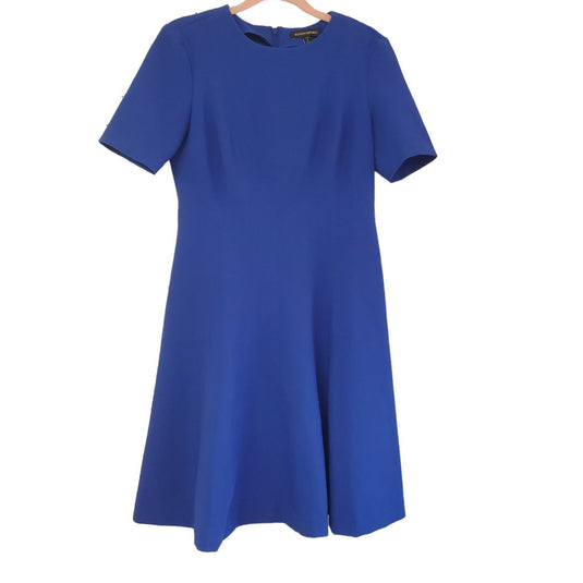 Banana Republic Royal Blue Classic Fit & Flare, Sz 4